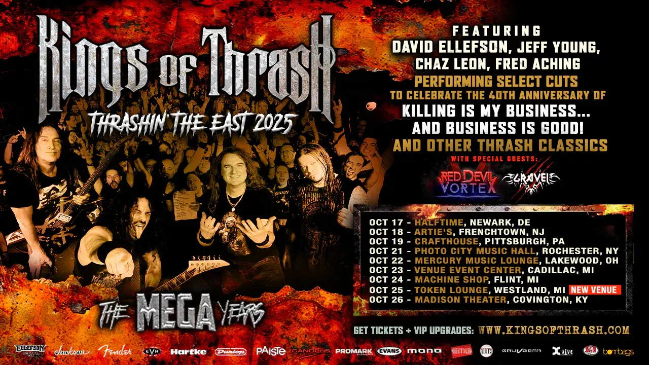 Kings of Thrash VIP-10.25.26 THE TOKEN LOUNGE WESTLAND, MI