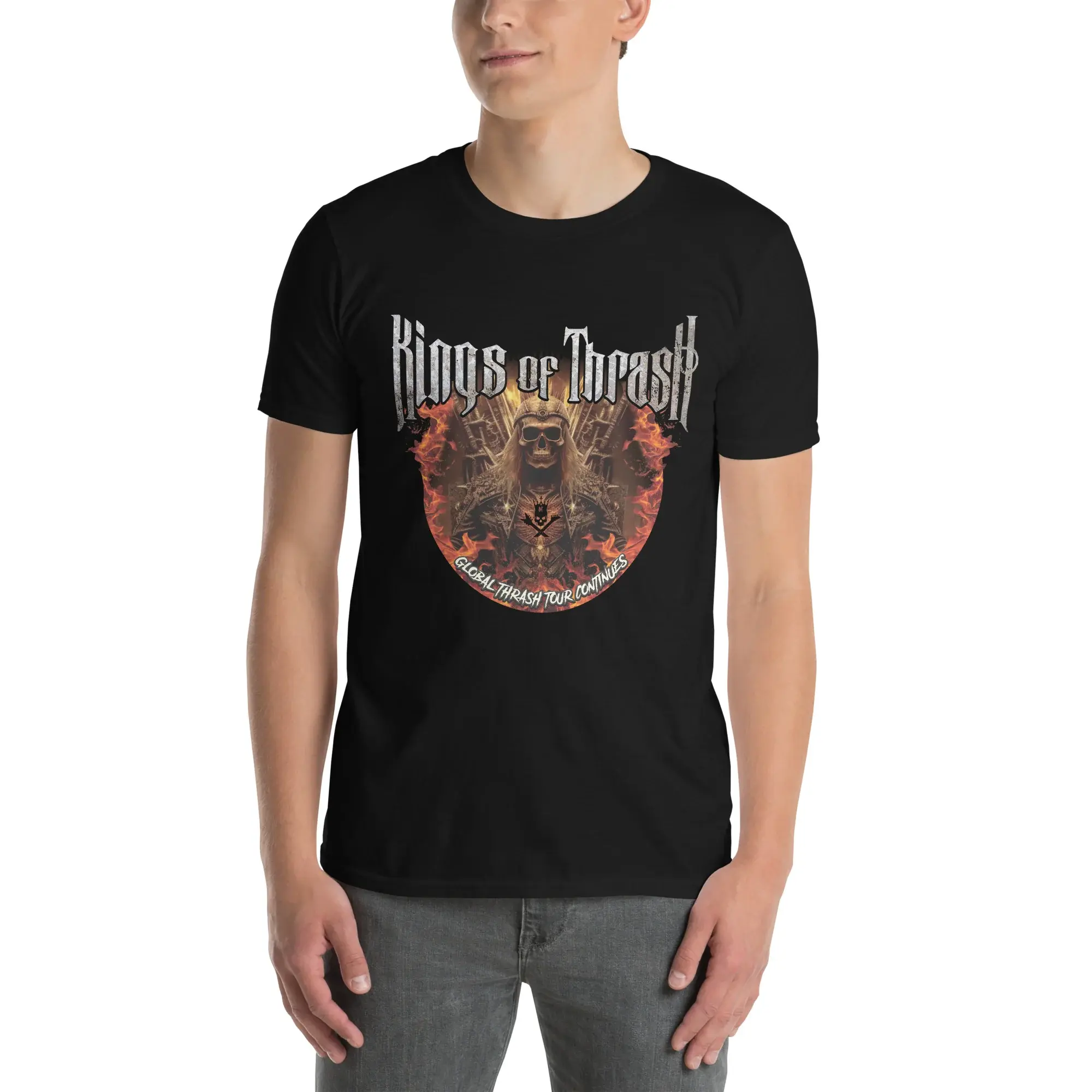 Kings of Thrash Global Thrash Tour Short-Sleeve Unisex T-Shirt