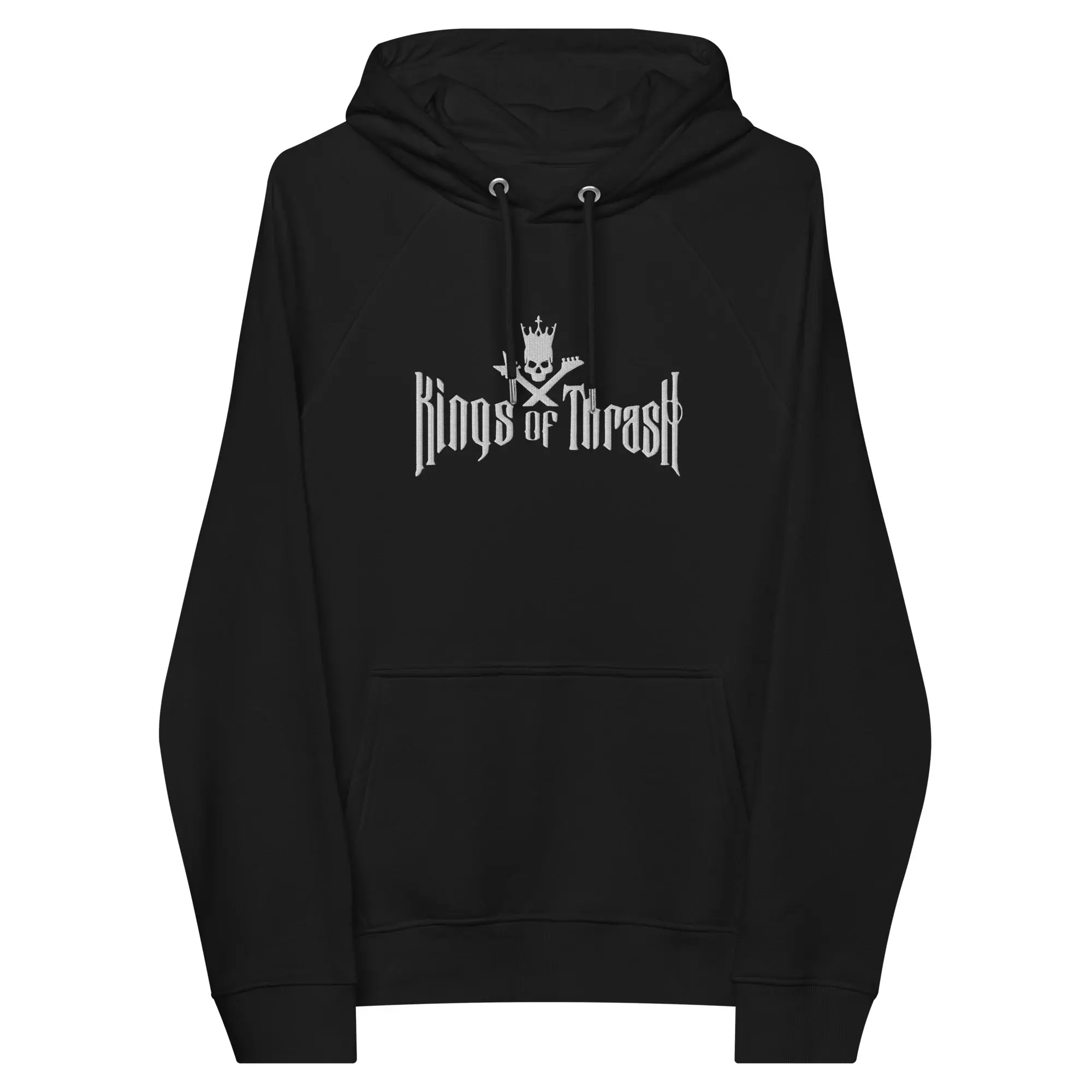 Kings of Thrash Unisex eco raglan hoodie